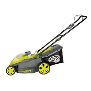 Sun Joe iON16LM 40 V 16-Inch Cordless Lawn Mower with Brushless Motor