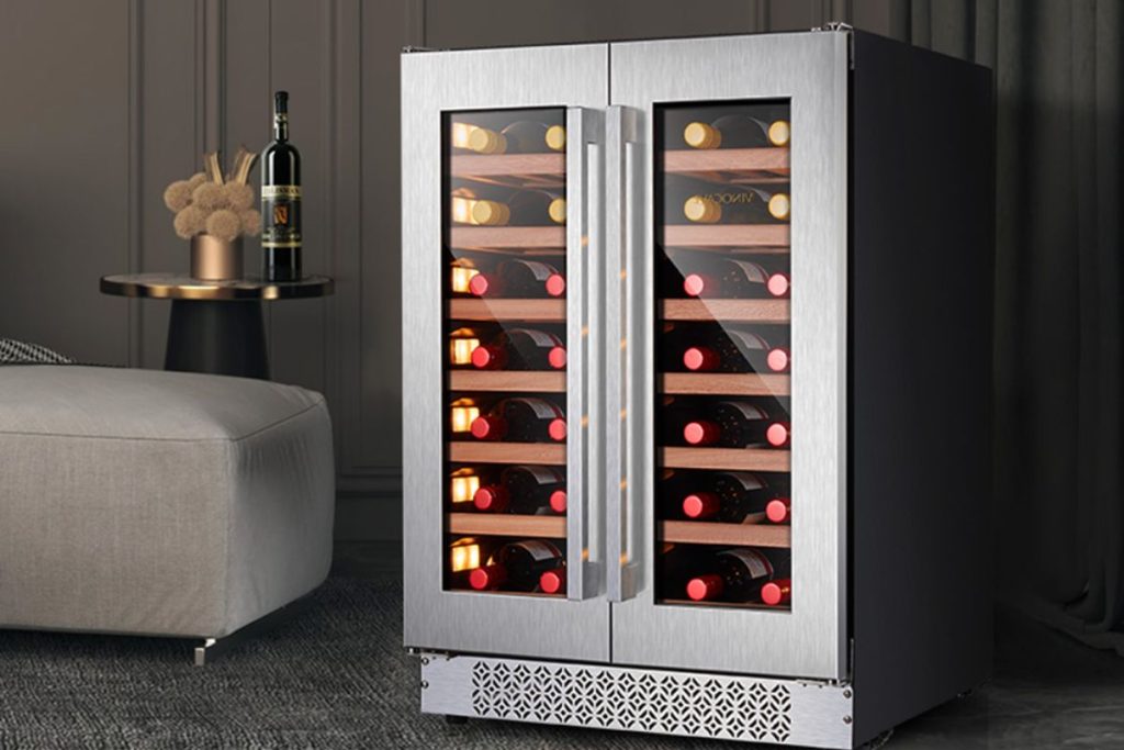 dual zone wine cooler